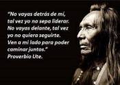 Ven a mi lado para poder caminar juntos