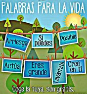 Palabras para la vida. Coge la tuya.