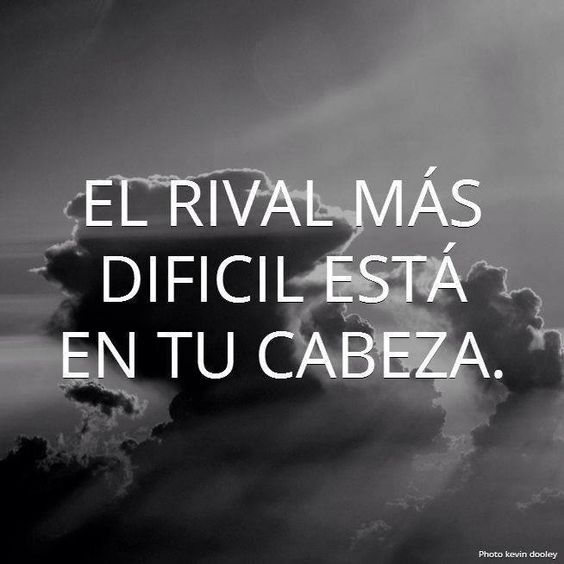 El rival más difícil. 