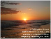 ¿Sabéis que es bonito?